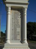 WW1 Honour List , Blackbutt